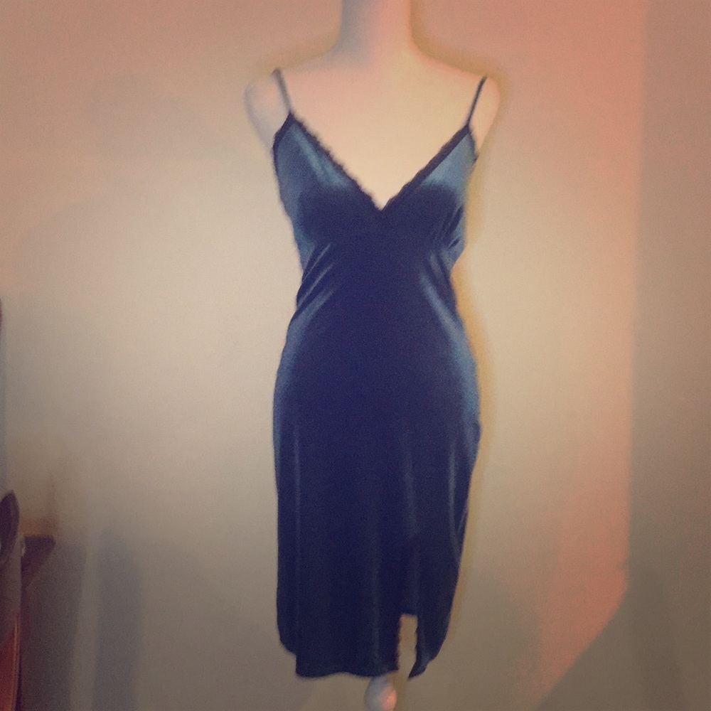 Velvet Blue night dress